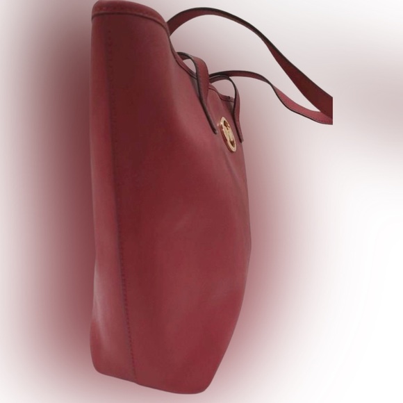 Aurhentic Michael Kors Red Tote - Picture 3 of 7